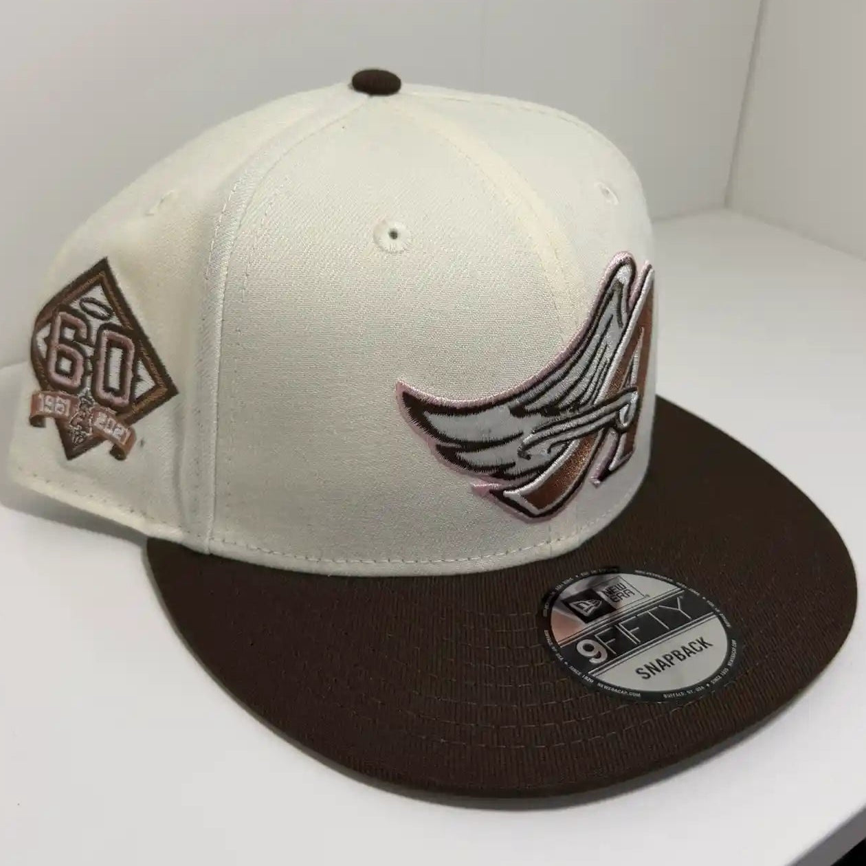 Angels Cap - White & Brown Edition