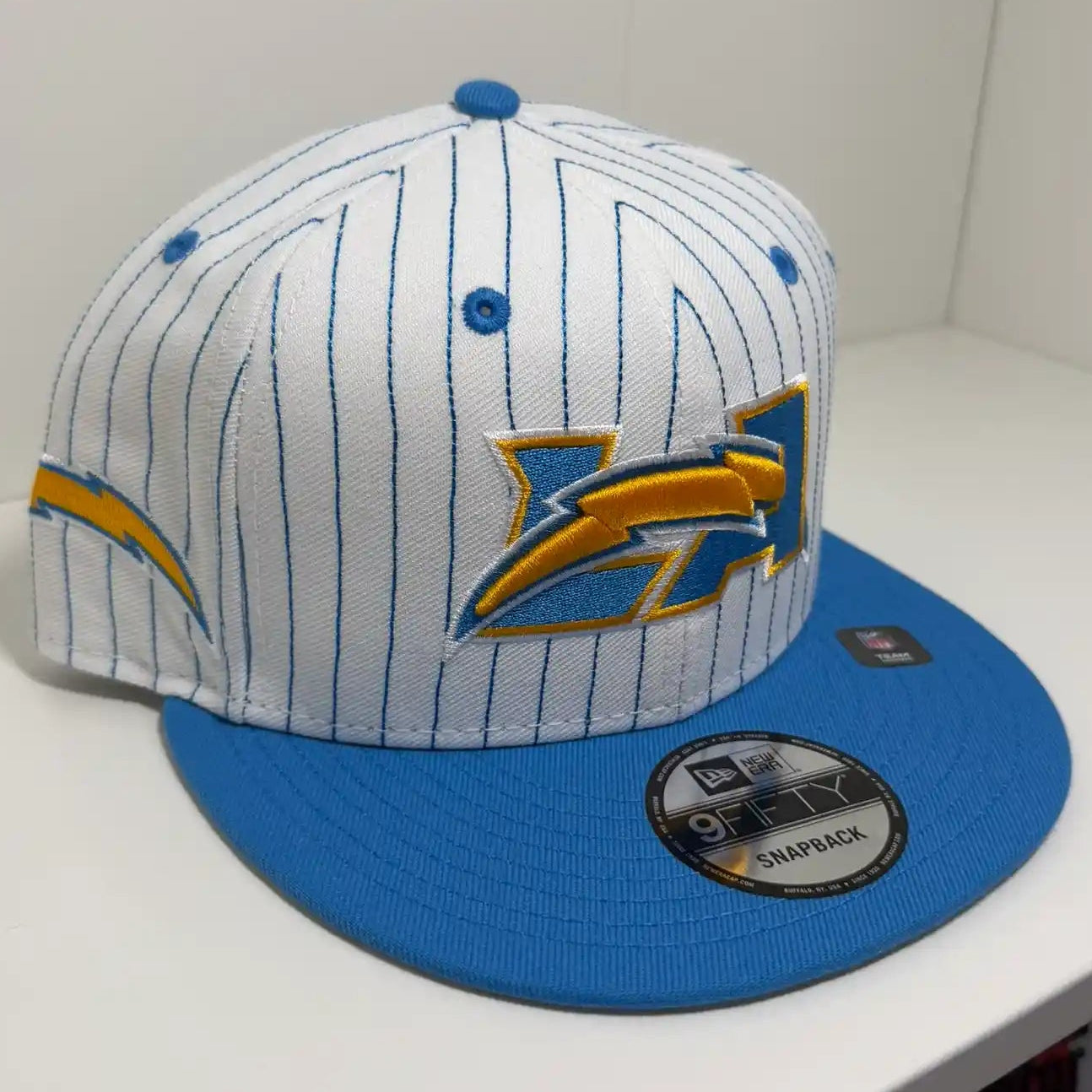 Chargers Cap - Pinstripe Blue Edition