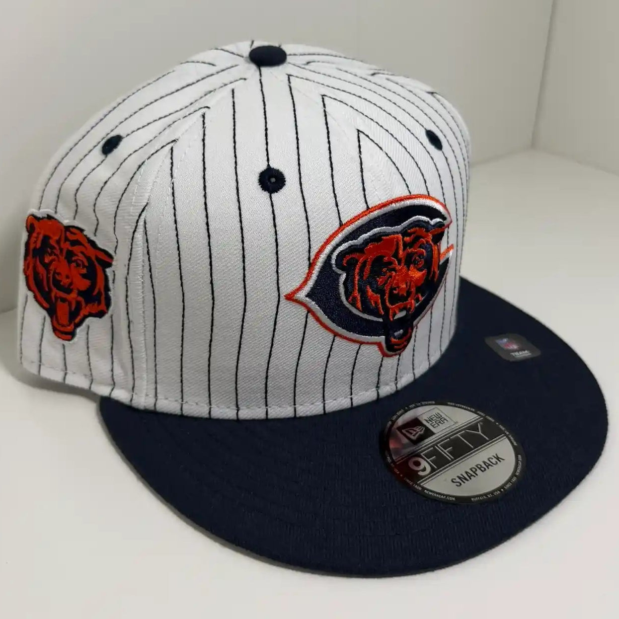 Bears Cap - Pinstripe Navy Edition